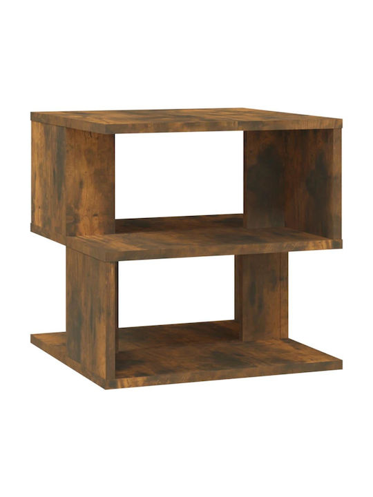 Rectangular Wooden Side Table Oak L40xW40xH40cm