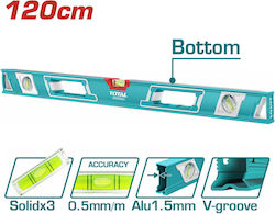 Total TMT212086 Spirit Level Aluminum 120cm wit...