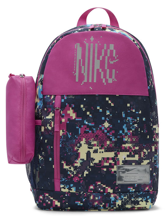 Nike School Bag Backpack Junior High-High School in Fuchsia color 20lt