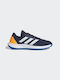 Adidas ForceBounce Ανδρικά Αθλητικά Παπούτσια Handball Team Navy / Cloud White / Turbo