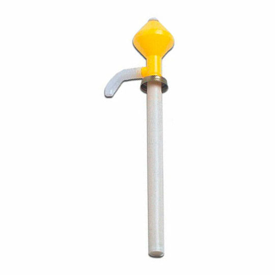 Tools World Plastic Hand Oil Pump Yellow 45cm