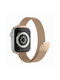 Techsuit Watchband Armband Rostfreier Stahl Gold (Apple Watch 44/45/46mm/Ultra 49mm)