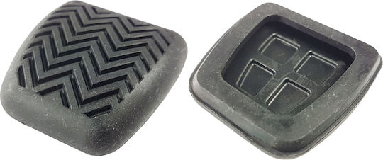 Комплект педали за автомобил Тойота Аурис / Корола / Ярис от Rubber Черен 2бр