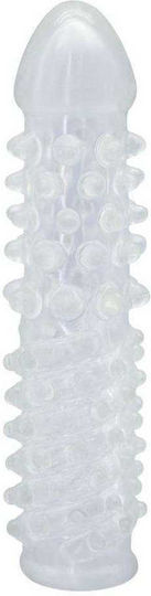 Toyz4lovers Timeless More Penis Sleeve Penis Extension Clear 17cm