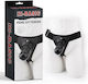 Chisa Novelties Harness με Dildo 19cm σε Μαύρο Χρώμα