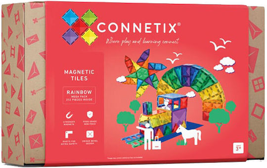 Magnetic Construction Toy Connetix Tiles for Children 3++ Years
