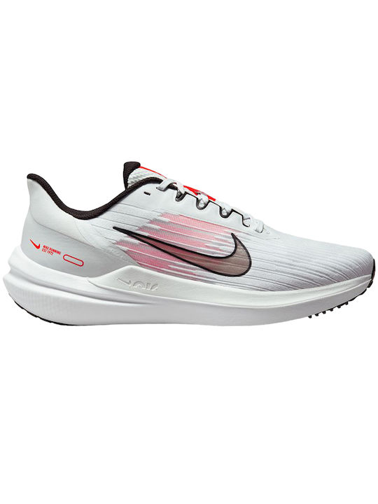 Nike Air Winflo 9 Ανδρικά Αθλητικά Παπούτσια Running Photon Dust / White / Platinum Tint / Black