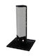 Kerbl Scratching Post 4-Corner Kratzbaum Pole Schwarzer 48x48x48cm