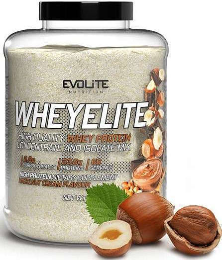 Evolite Whey Elite Protein Whey with Flavor Hazelnut Cream 2kg