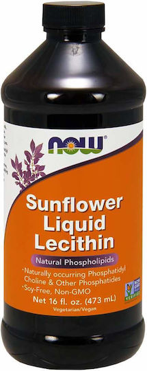 Now Foods Sunflower Liquid Lecithin 473мл