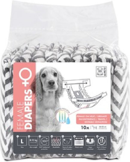 M-Pets Пелени за кучета Large 32 - 52см 10бр