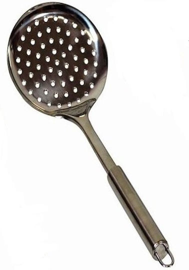 Sidirela Shallow Slotted Spoon Colander Metallic 30cm