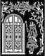Stamperia Στένσιλ Σχεδίων Alice Door 20x25cm