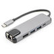 ATC USB-C Docking Station mit HDMI 4K PD Ethernet Silber (06.005.0073)
