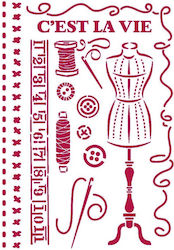 Stamperia Schablonen Designs Couture