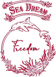 Stamperia Schablonen Designs Freedom
