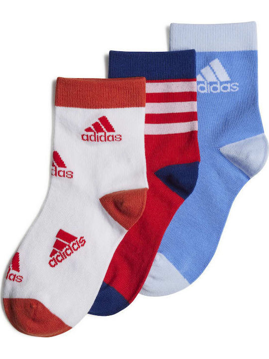 adidas Kids' Socks Knee-High Multicolored Pairs H49616