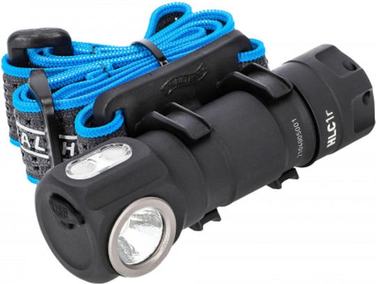 Walther Φακός Κεφαλής LED IPX6 με Μέγιστη Φωτεινότητα 500lm HLC1r