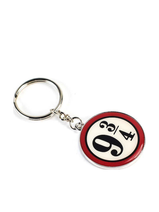 The Carat Shop Keychain Platform 9 3/4 Metallic