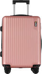 Amber AM1004 Large Suitcase H76cm Pink Gold