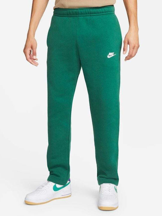 Nike Παντελόνι Φόρμας με Λάστιχο Fleece Πράσινο