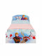 Frozen Kids Bed Single Multicolour for Mattress 70x140cm