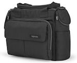 Inglesina Wickeltasche-Wickeltasche Schulter/Hand Dual Electa Schwarz 45x33x21cm.