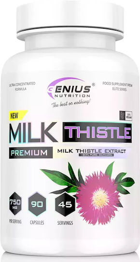 Genius Nutrition Milk Thistle 375mg 90 caps