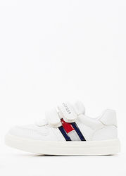 Tommy Hilfiger Kids Sneakers with Straps White