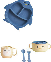 Baby Cloud Σετ Φαγητού από Bamboo 5τμχ