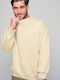 madmext Charlotte Men's Sweatshirt Beige