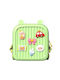 Kids Bag Backpack Green 20.8cmx9.9cmx21.2cmcm