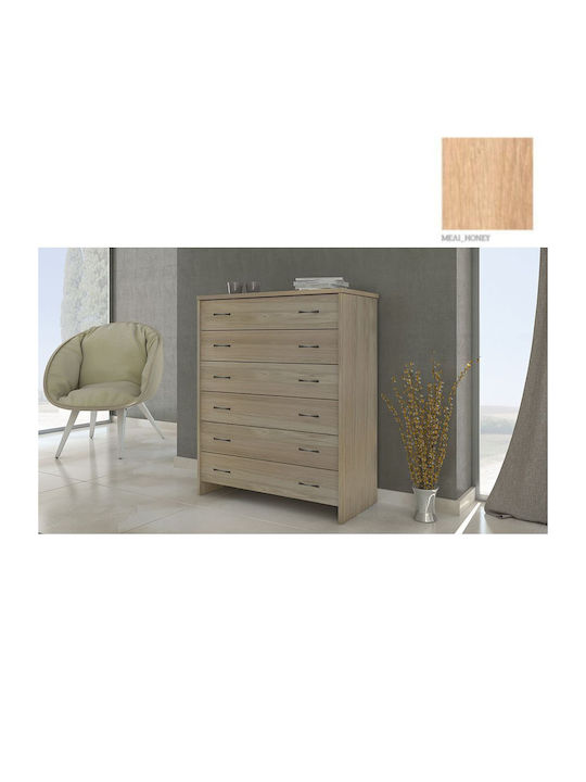 Kommode Schlafzimmer Holz Economy mit 6 Schubla...