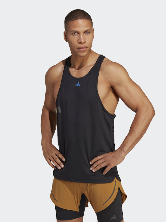 Adidas Bluza Sportivă pentru Bărbați Fără Mâneci Neagră