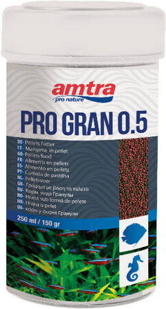 Croci Amtra Pro Micro 0.5 Bottom Fish Food Granules with Spirulina 100ml