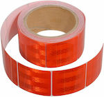 Compass Adhesive Reflective Tape Red W5cm x L1m 01546