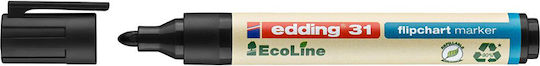 Edding EcoLine 31 Ανεξίτηλος Μαρκαδόρος Μαύρος 3mm