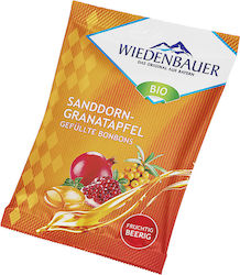 Wiedenbauer Candies with Hippophae Pomegranate Flavour Organic 75gr