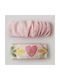 Cuoro set of two pink hair clips