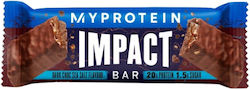 Myprotein Impact Μπάρα Πρωτεΐνης με Γεύση Dark Chocolate Sea Salt 64gr