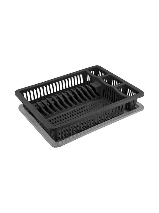 TnS Dish Drainer Plastic in Gray Color 46x37cm