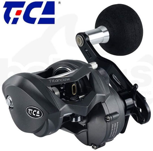 Tica Titan Claw TC301H Left Handed Fishing Reel for Tai Rubber and Baitcasting