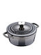 MasterPro Unique Deep Pot made of Cast Iron 1.8lt / 19cm