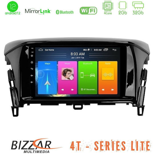 Bizzar Sistem Audio Auto pentru Mitsubishi Eclipse Cross / Eclipsă 2021-2022 (Bluetooth/USB/WiFi/GPS/Apple-Carplay/Android-Auto) cu Ecran Tactil 9"