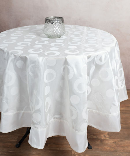Silk Fashion Ротонда 082 Бял 170x170бр