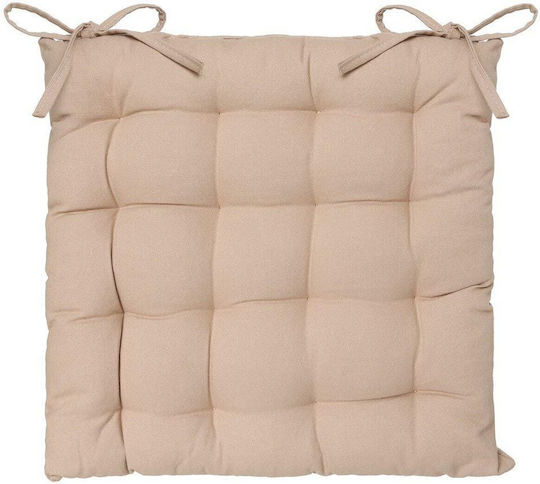 Atmosphera Garden Chair Cushion Beige 38x38cm