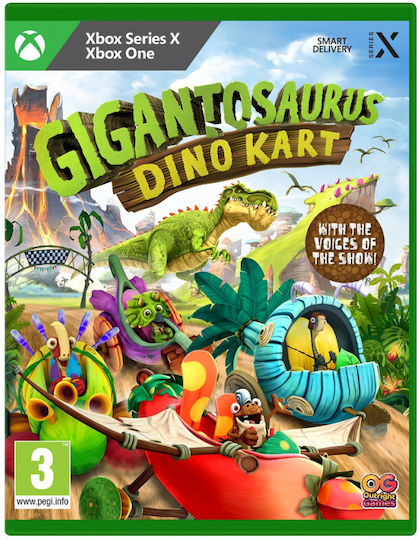 Gigantosaurus Dino Kart Xbox Series X Игра