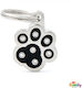 My Family Chic Paw Ταυτότητα Σκύλου Πατούσα Μαύ...