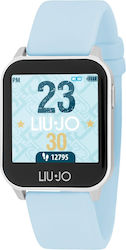 Liu Jo Energy Aluminium 39mm Smartwatch with Heart Rate Monitor (Light Blue)