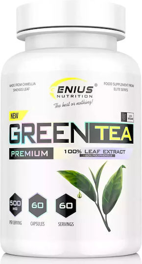 Genius Nutrition Green Tea Premium 500мг 60 капси
